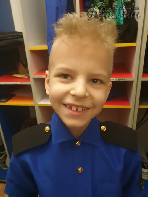 Занятиях в детском клубе «Флагман»